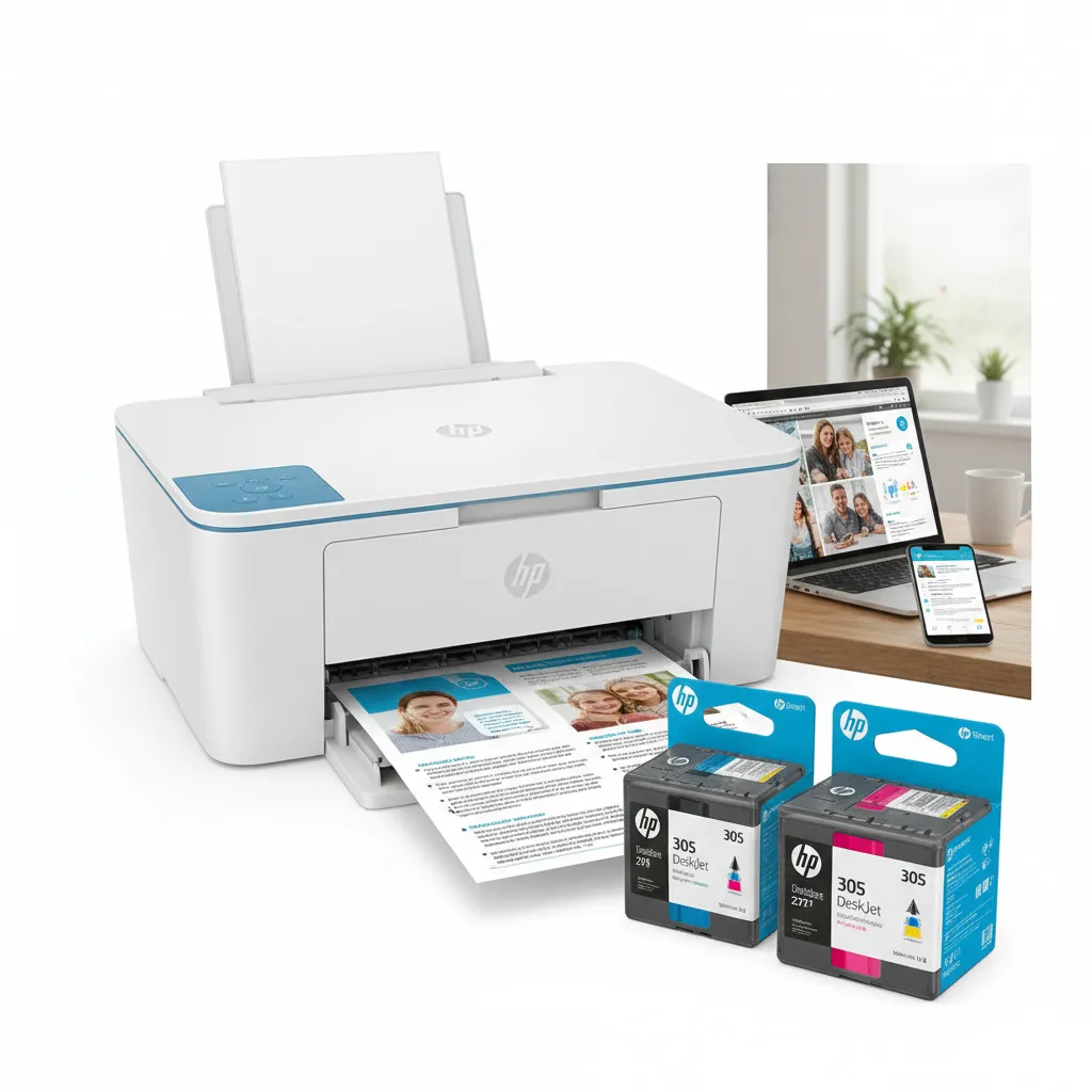 Imprimante Tout-en-Un HP DeskJet Série 2700 – L'essentiel, en toute simplicité